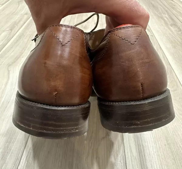 Brown Split Toe Men's Dress Shoes