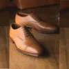 Handmade tan leather formal shoes, Business Shoes