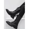 Men's Hand made High Ankle Boots, Men's lace up Boots