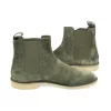 NEW Handmade Men Hunter green Suede Leather Boot Men Chelsea Boot